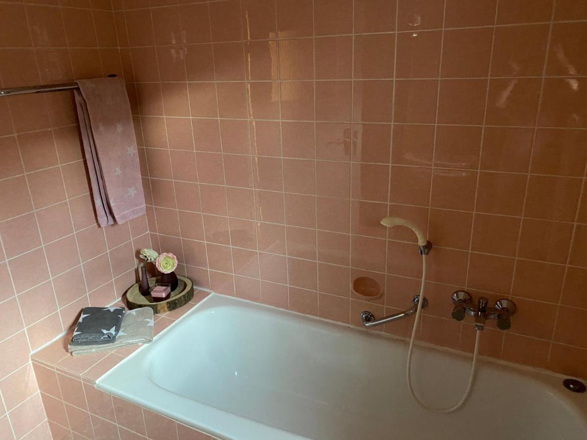 Gemuetliche Wohnung Naehe Schloss Biedenkopf Bagian luar foto