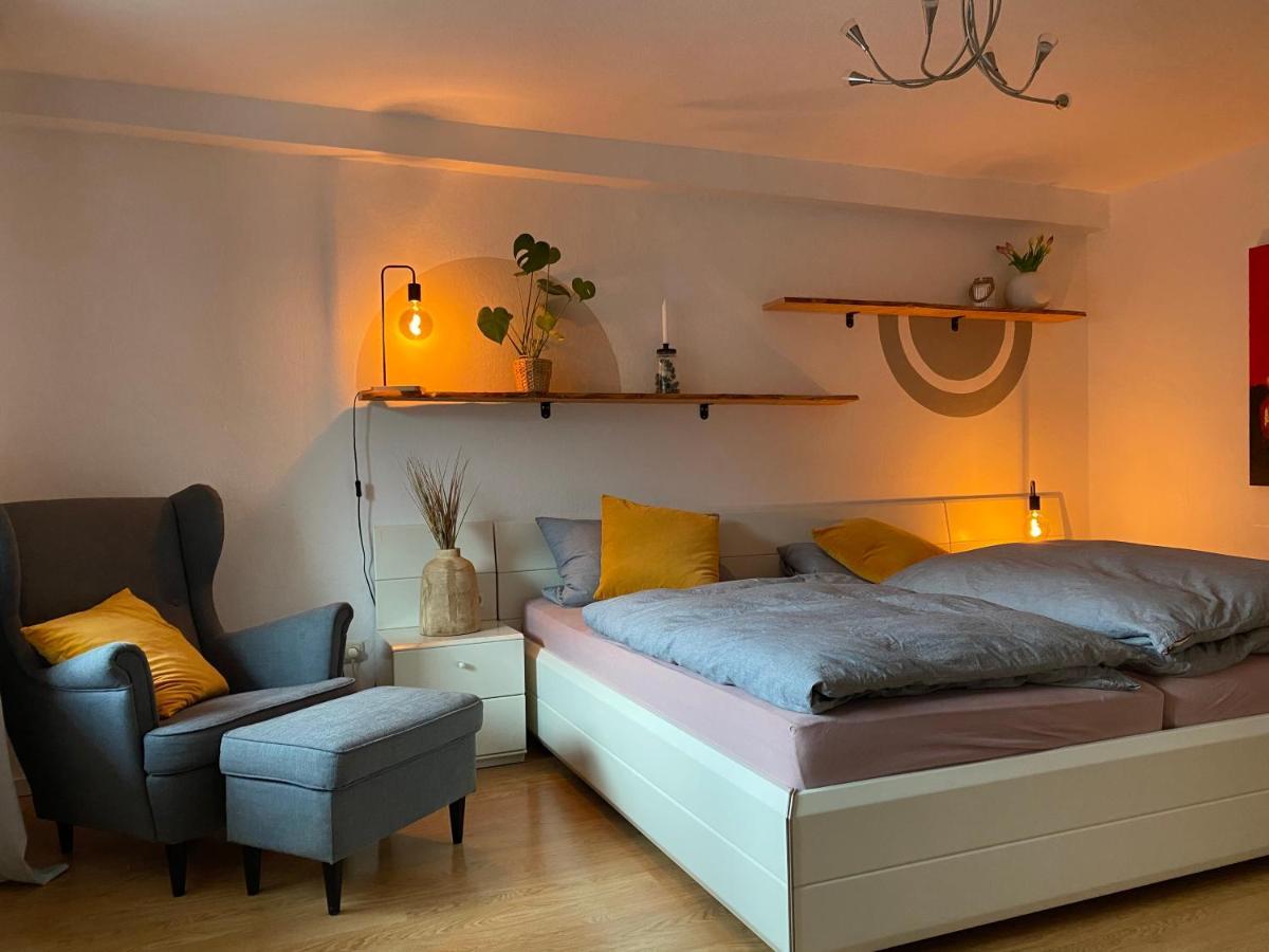 Gemuetliche Wohnung Naehe Schloss Biedenkopf Bagian luar foto