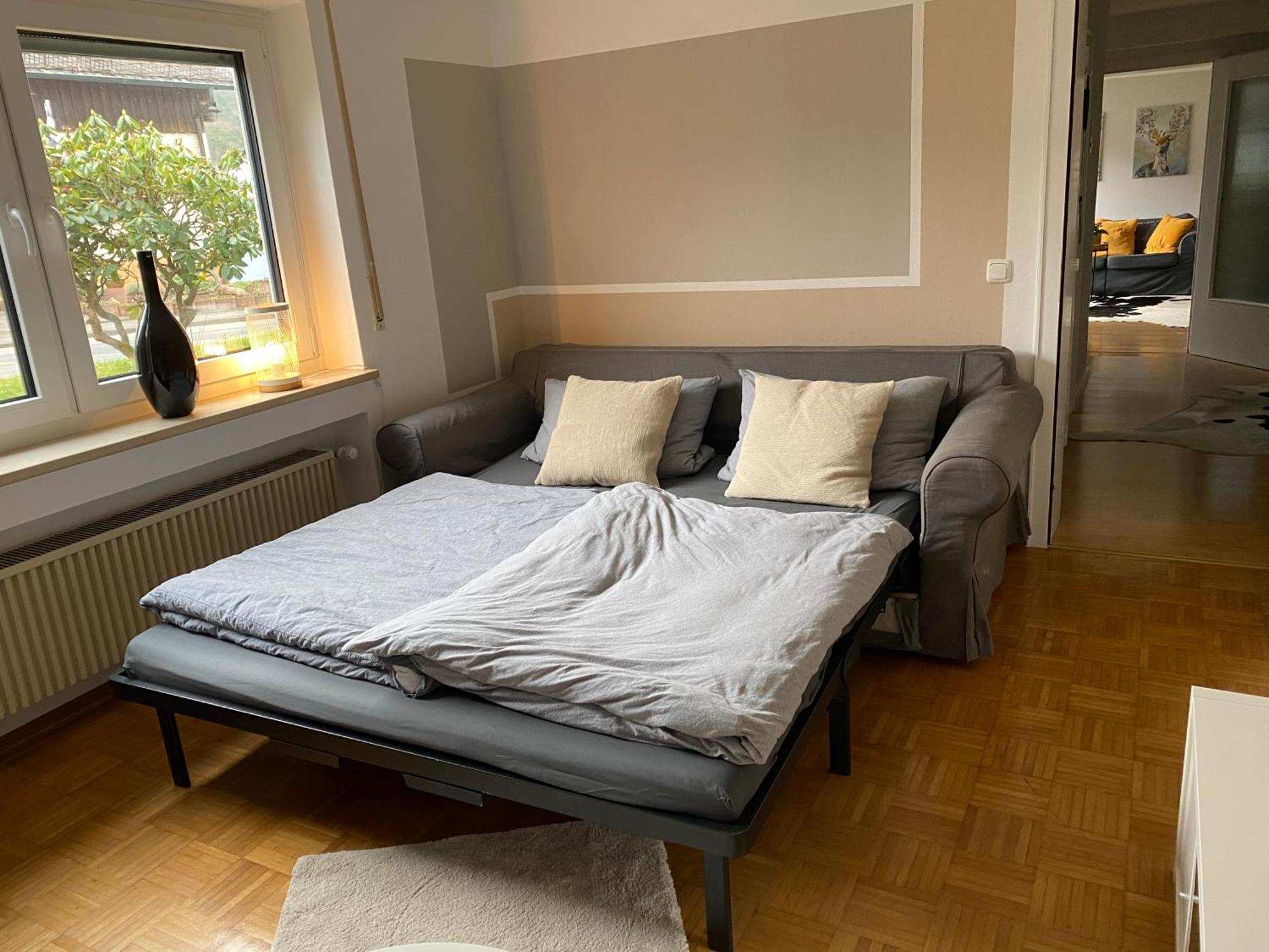 Gemuetliche Wohnung Naehe Schloss Biedenkopf Bagian luar foto